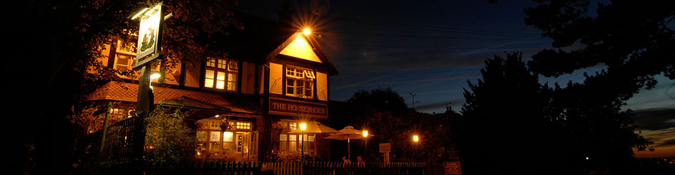 Closeup image of the front of the pub